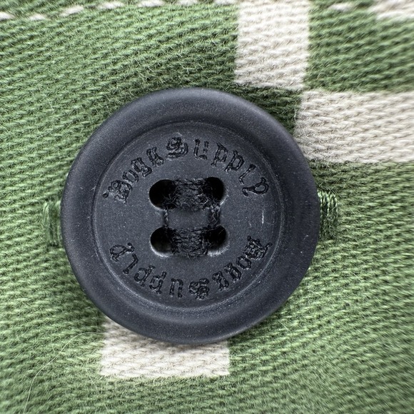 Dogg Supply by Snoop Dogg Men's L Short Sleeve Shirt Digi Camo Green Stretch - Picture 11 of 11